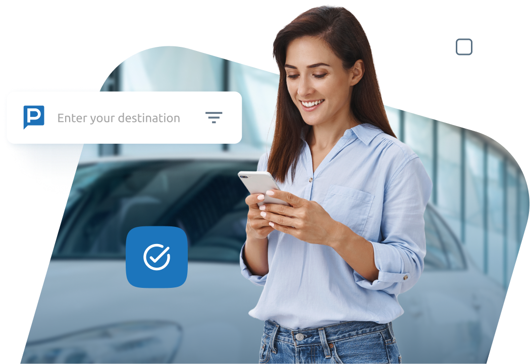 Parking management illustration